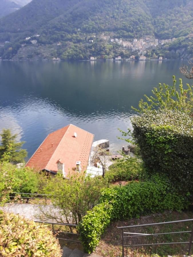 House On The Lake Shore Of Laglio Bagian luar foto